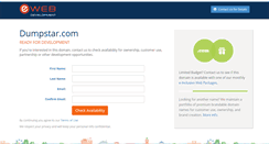 Desktop Screenshot of dumpstar.com